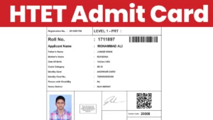 HTET Admit Card