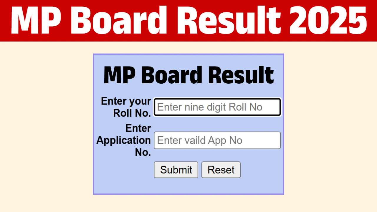 MP Board Result